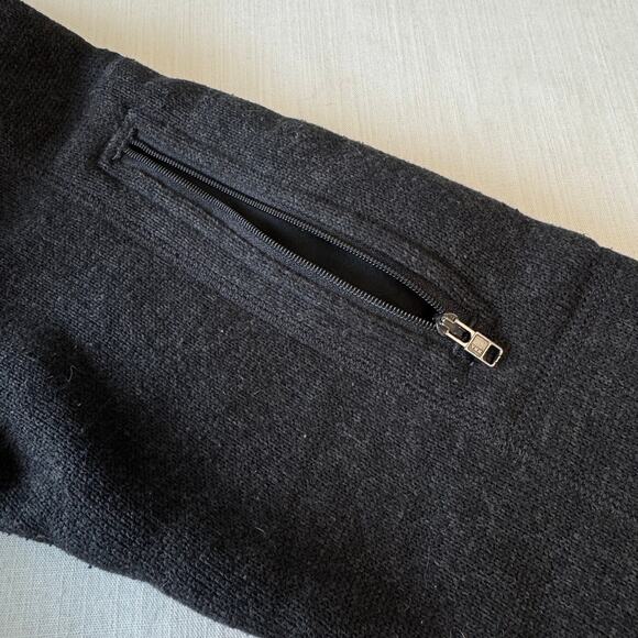 PATAGONIA Better Sweater 1/4 Zip Fleece Pullover Women's Size L Black Branded - Picture 9 of 15